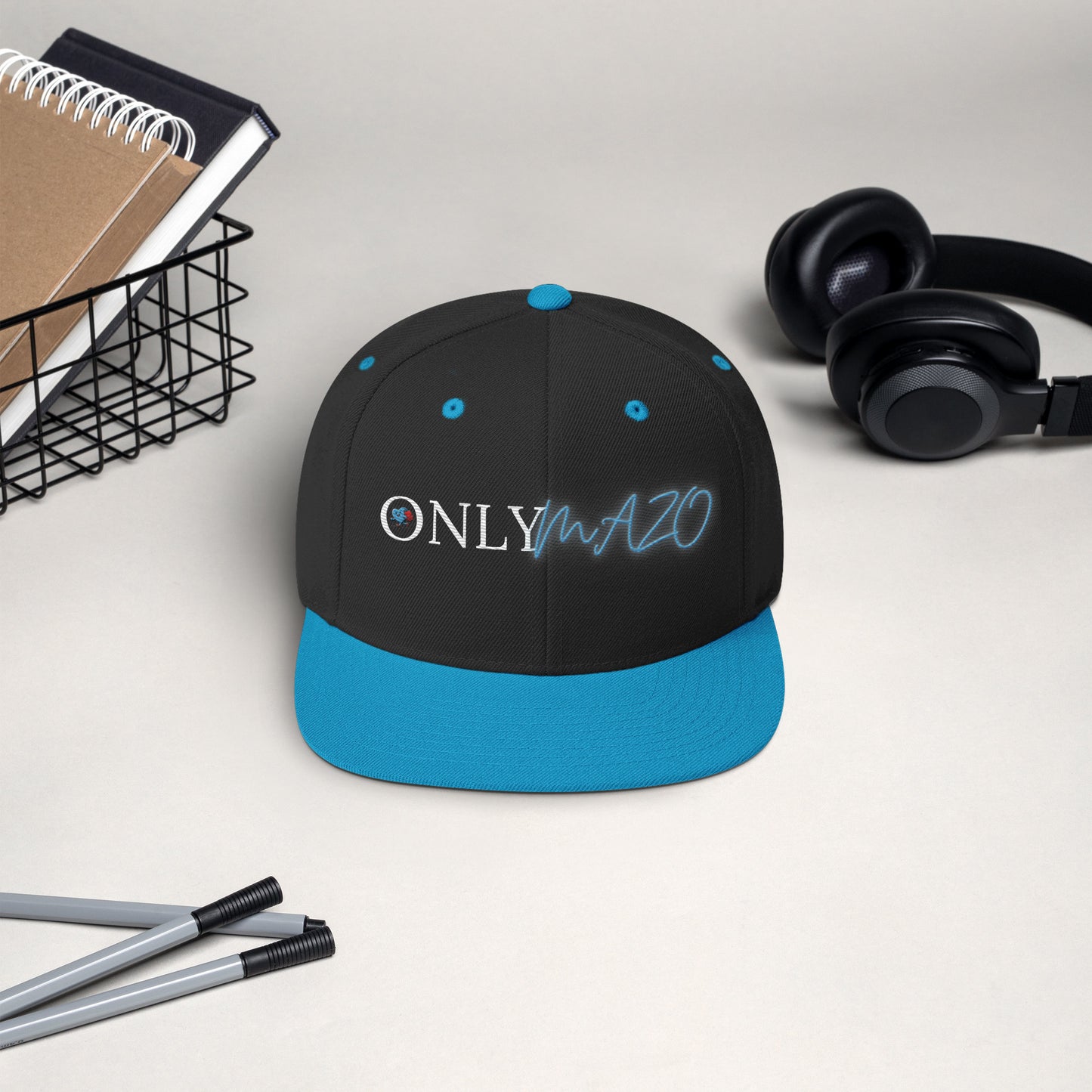 OnlyMazo Embroidered Snapback Hat