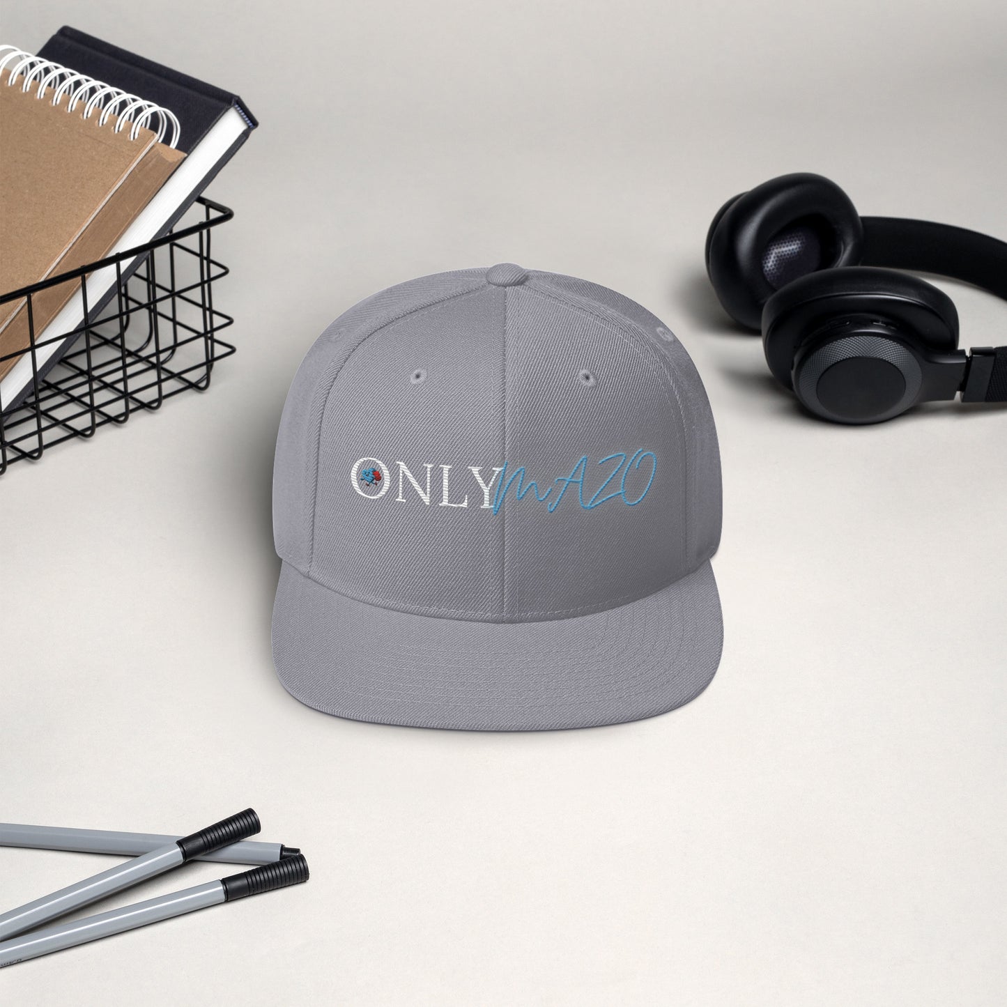 OnlyMazo Embroidered Snapback Hat