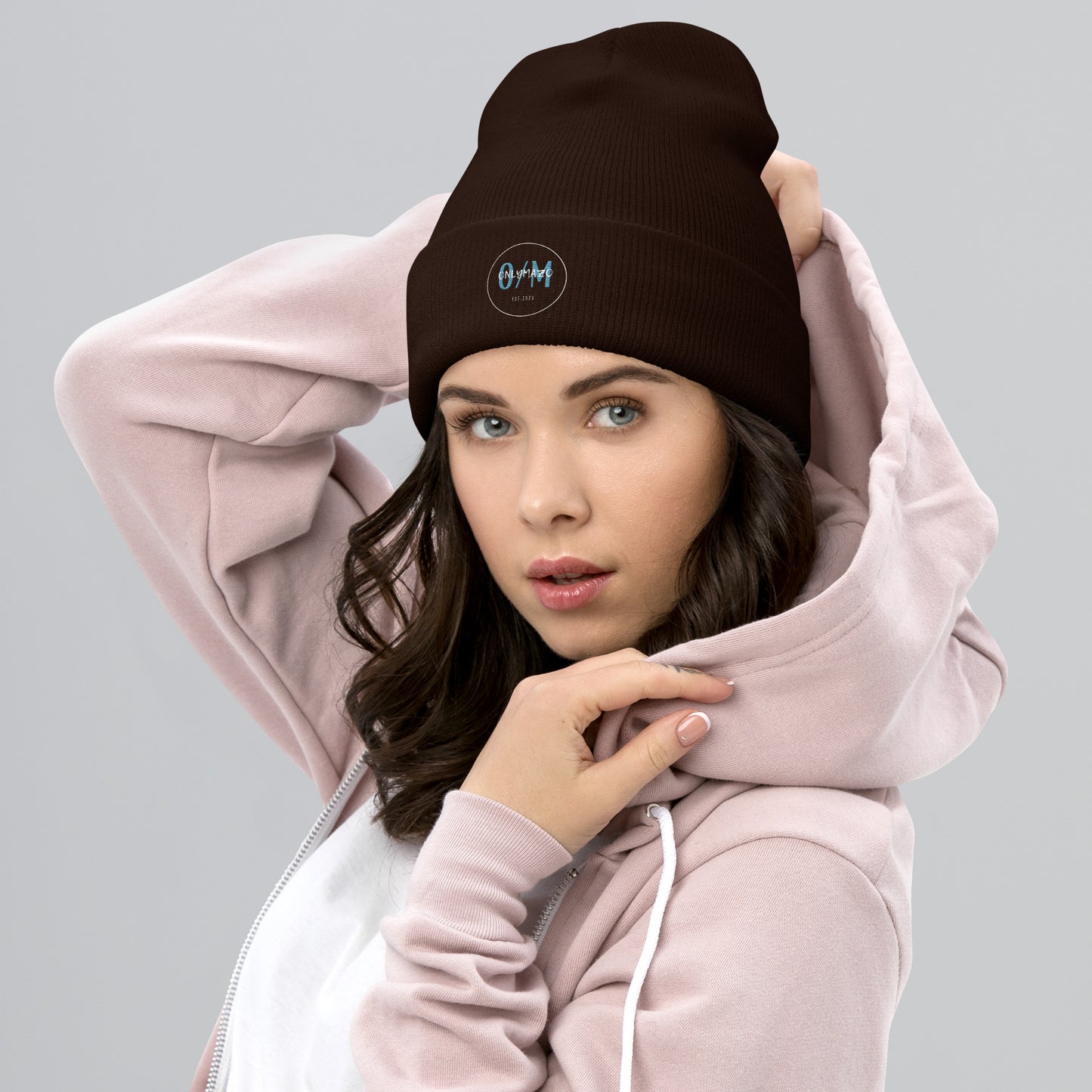 OnlyMazo Embroidered Cuffed Beanie