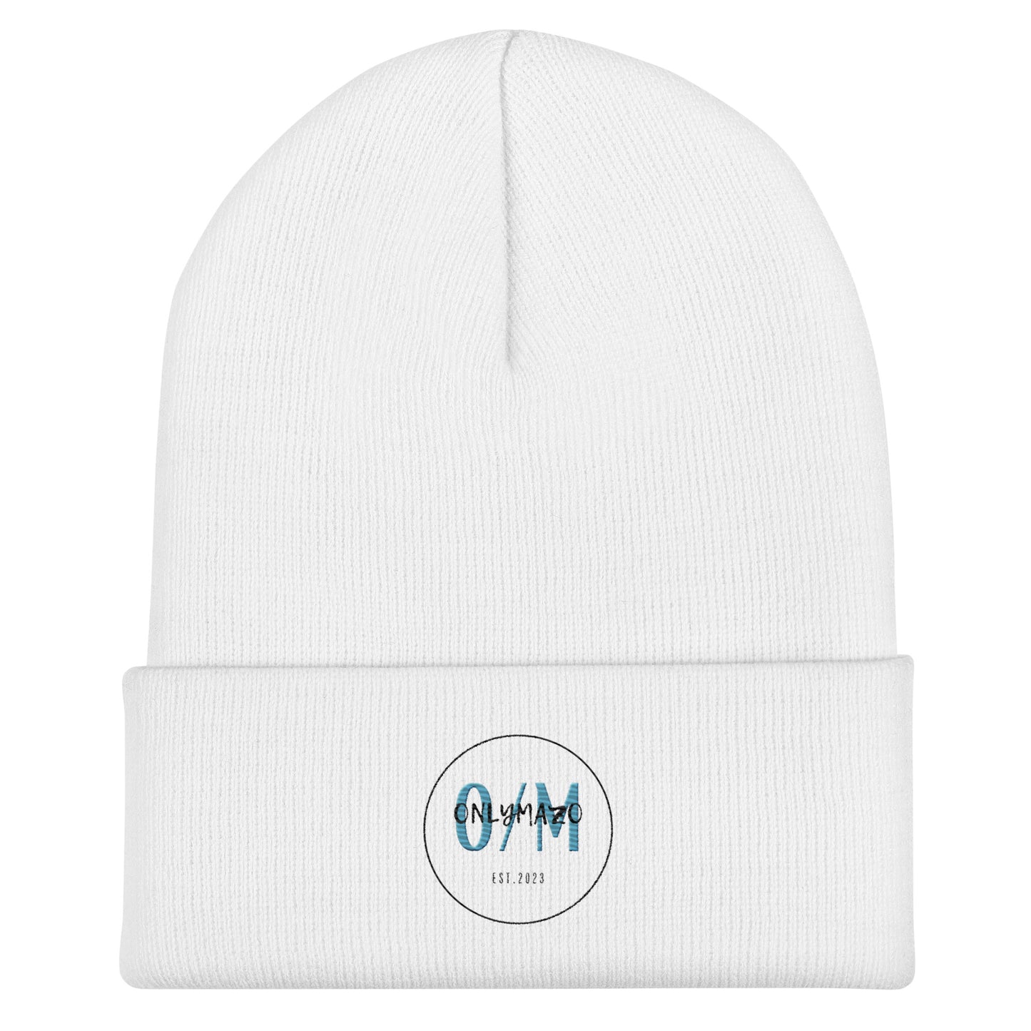 OnlyMazo Embroidered Cuffed Beanie